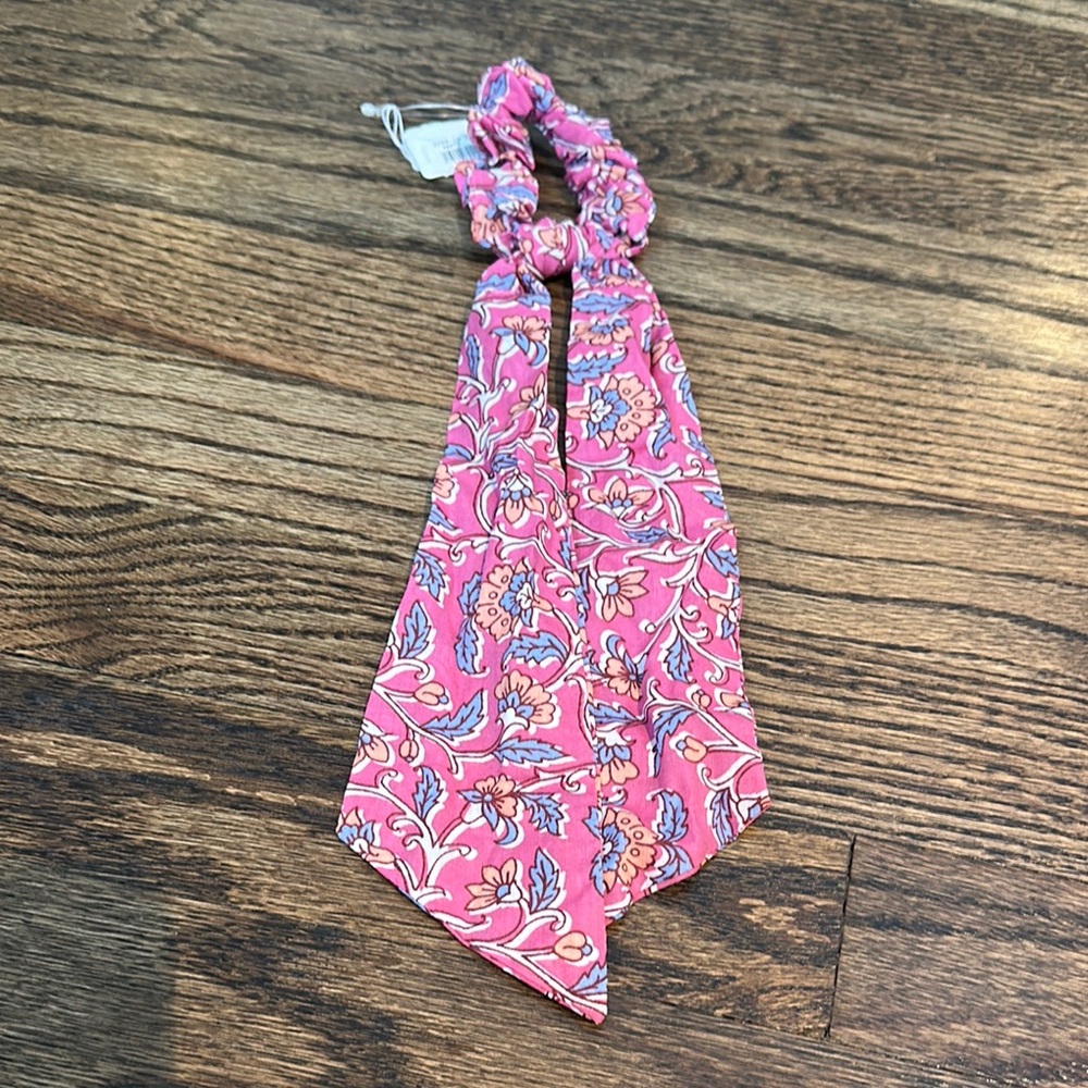 Jcrew printed hair scrunchie